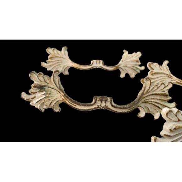 4 French Provincial Drawer Handles Cabinet Pulls 3" Centre Mounting Holes - Picture 5 of 6